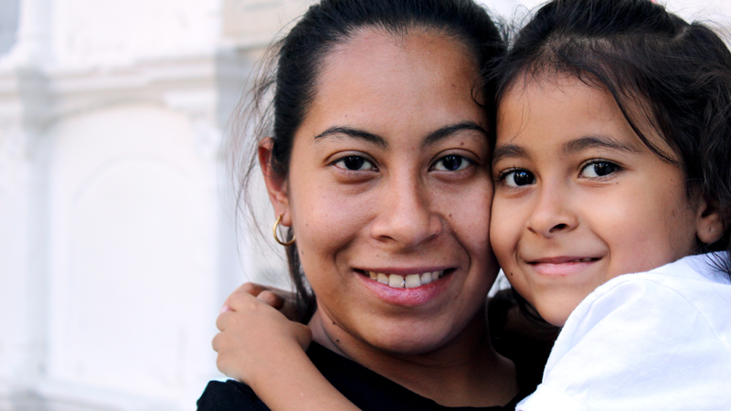 una familia latina