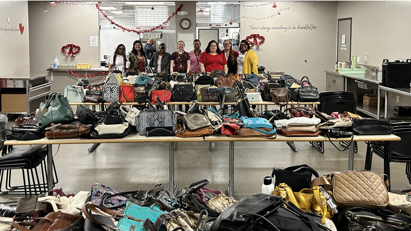 “Love Purses for a Purpose” Provides 700 Handbags to Women at the ...