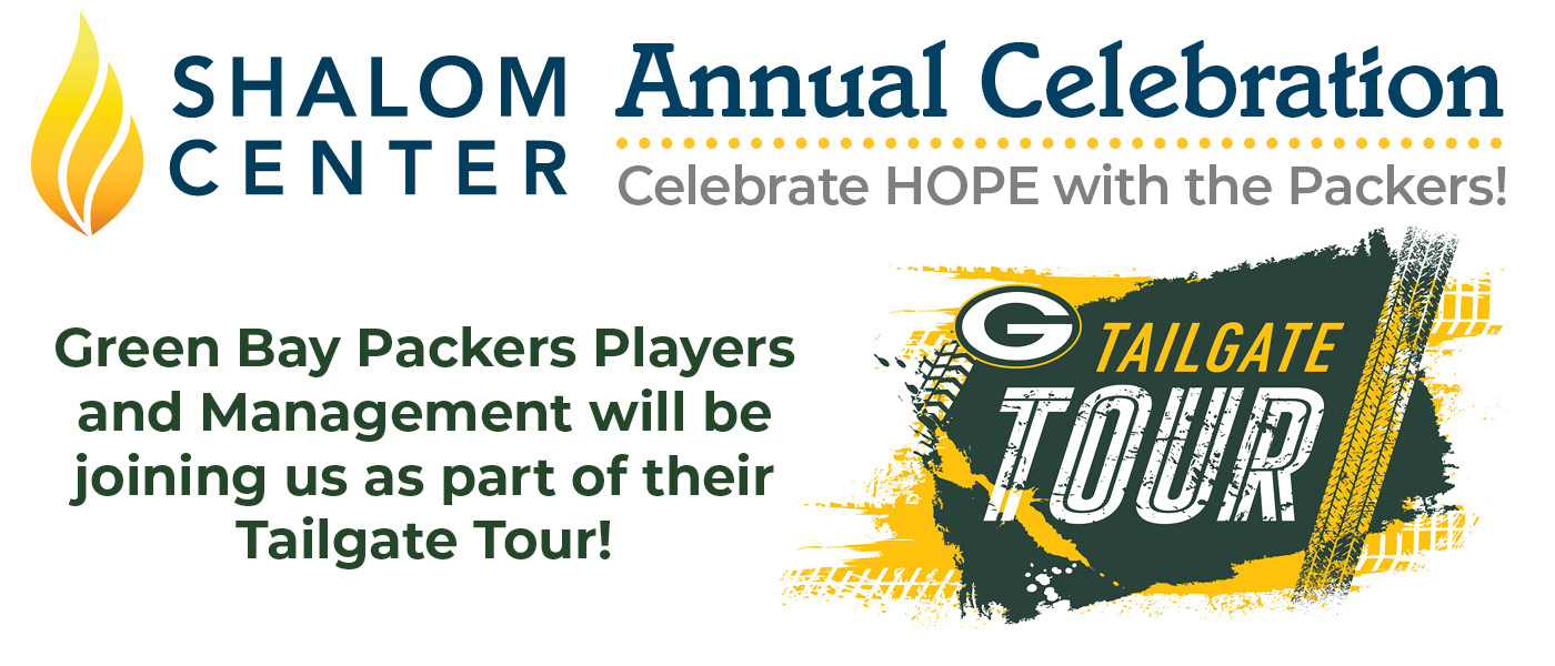 Annual Celebration: Celebrate HOPE with the Packers! Green Bay Packers Players and Management will be joining us as part of their Tailgate Tour!