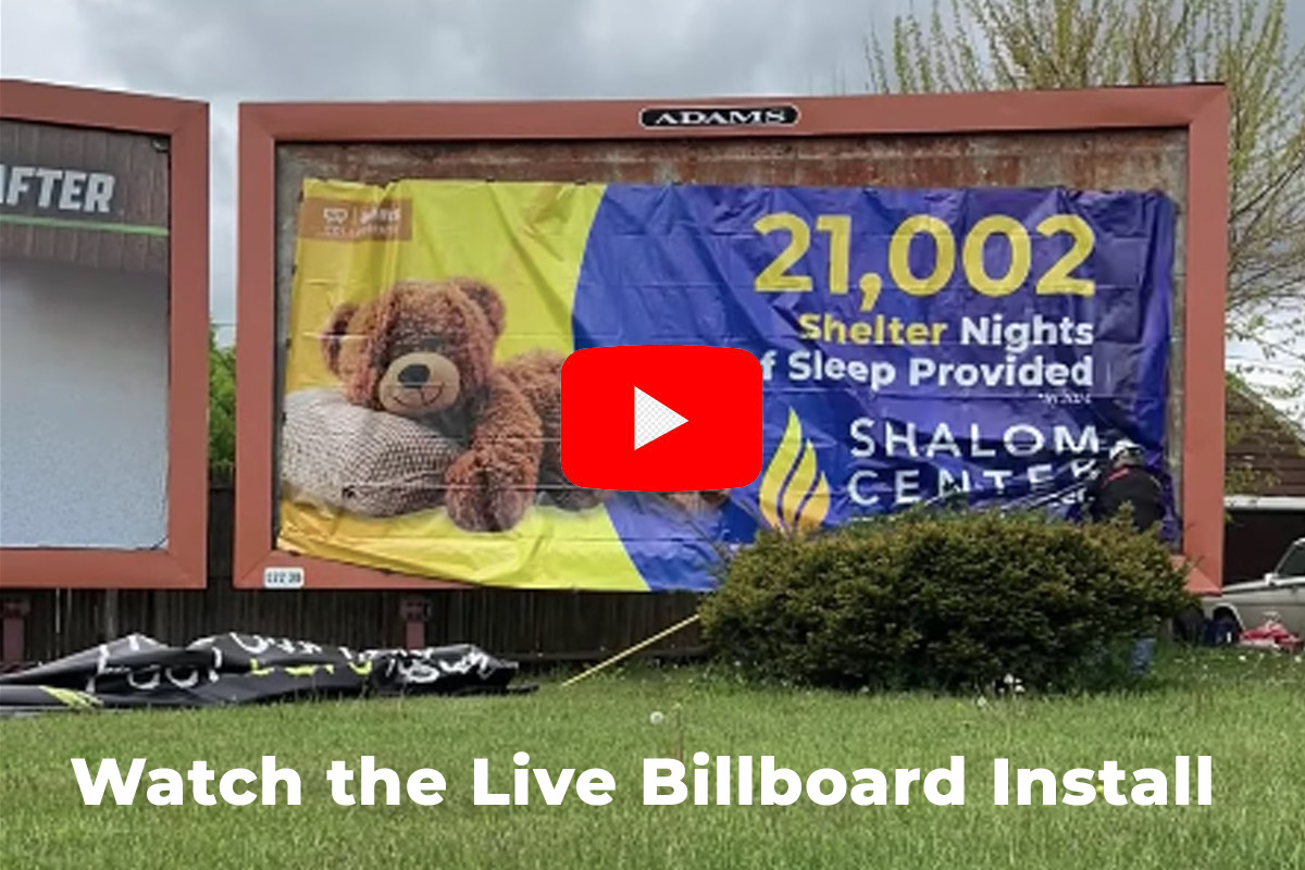Watch the Live Billboard Install